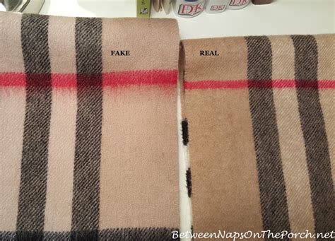 real vs fake burberry hat|real burberry scarf pattern.